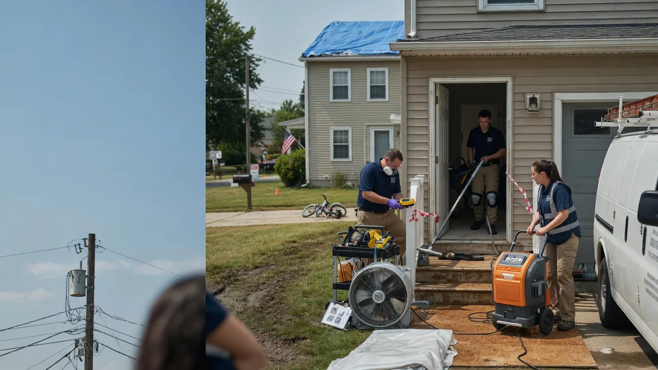 Water Damage Repair in Wharton, NJ near me